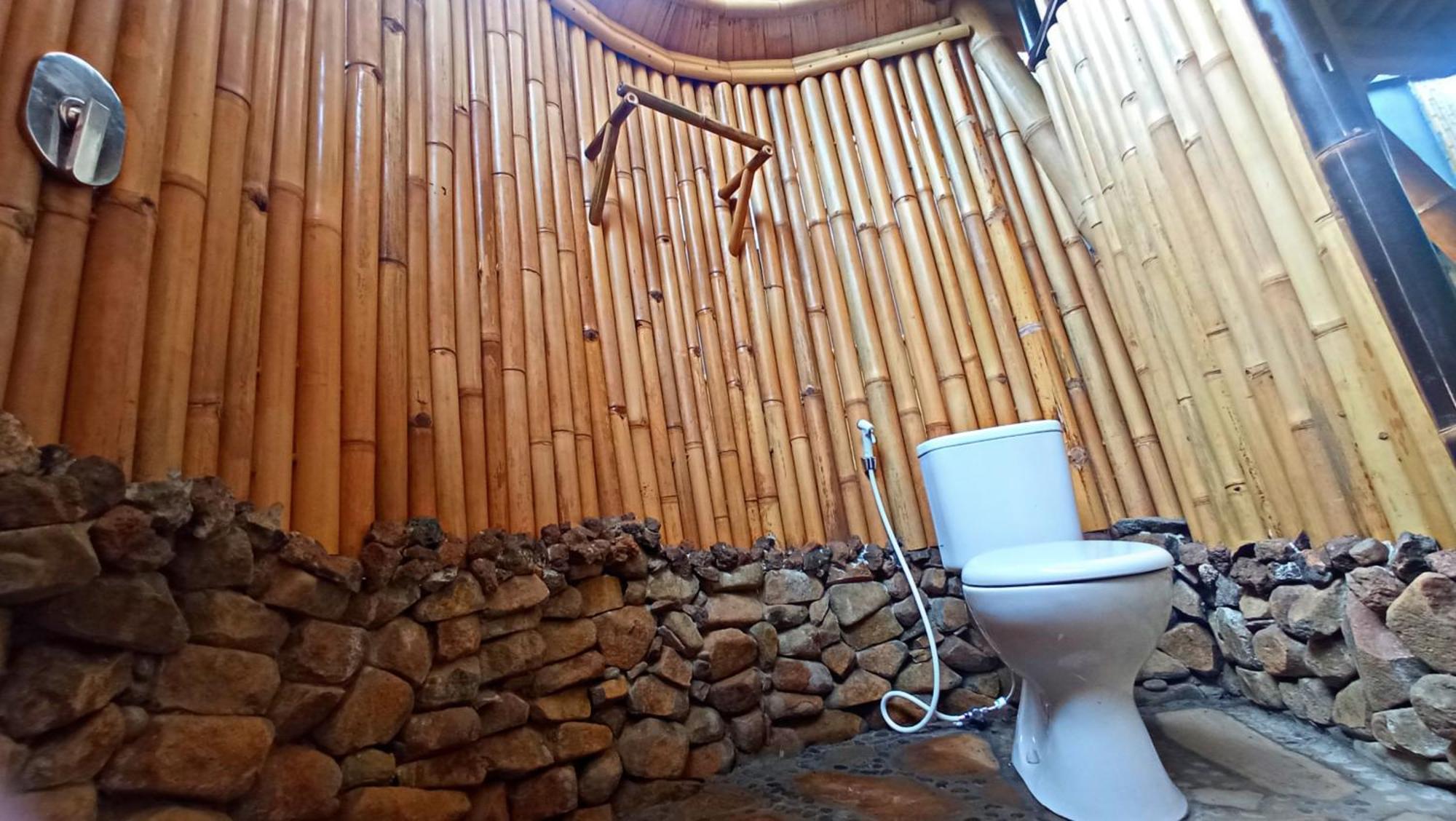 Pondok Salacca#Bamboohouse# Candidasa Rom bilde